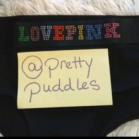 🌈 PINK 🌈 RAINBOW 💎 BLING 💎  HIPSTER PANTY 🌈 - Picture 3 of 10